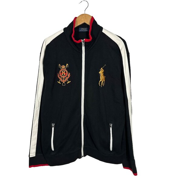 Polo Ralph Lauren Other - Polo Ralph Lauren Full Zip Big Pony Track Jacket Size XL